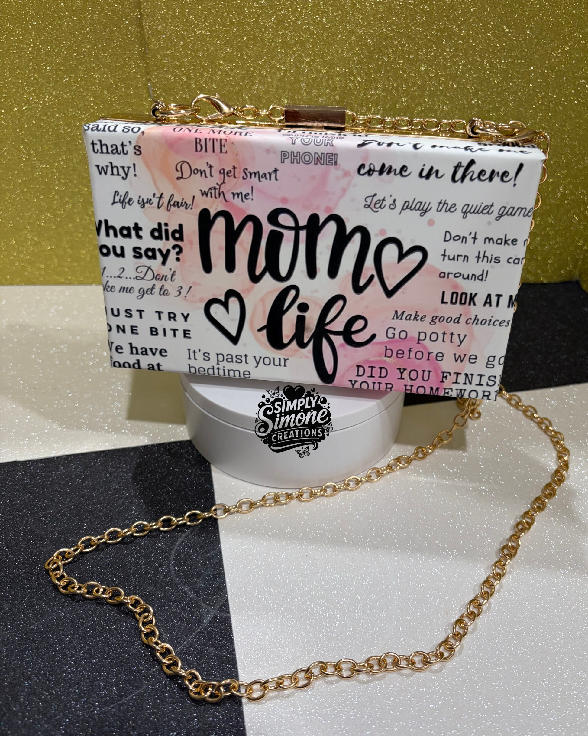 Custom Acrylic Purse-Double Sided