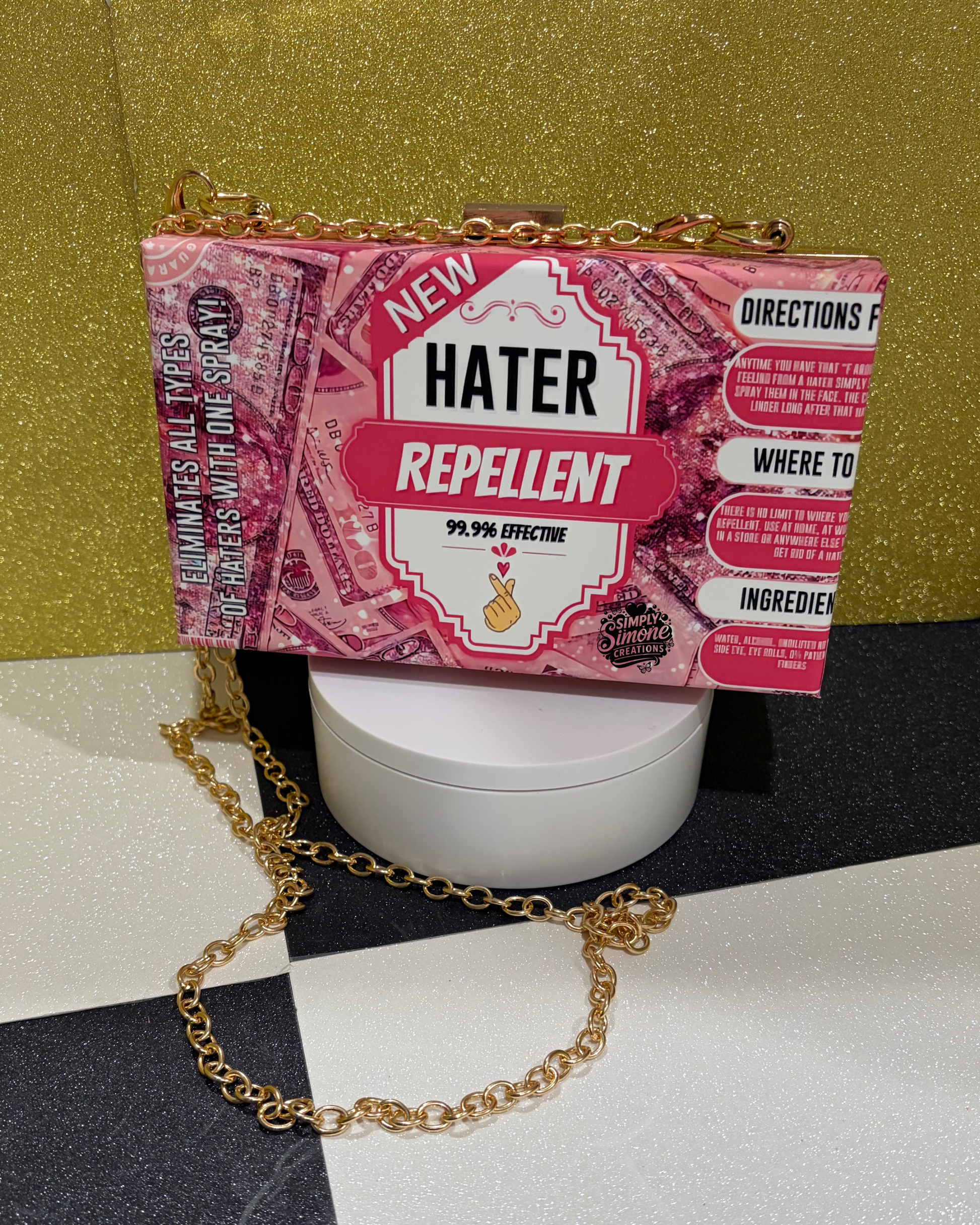 Custom Acrylic Purse-Double Sided