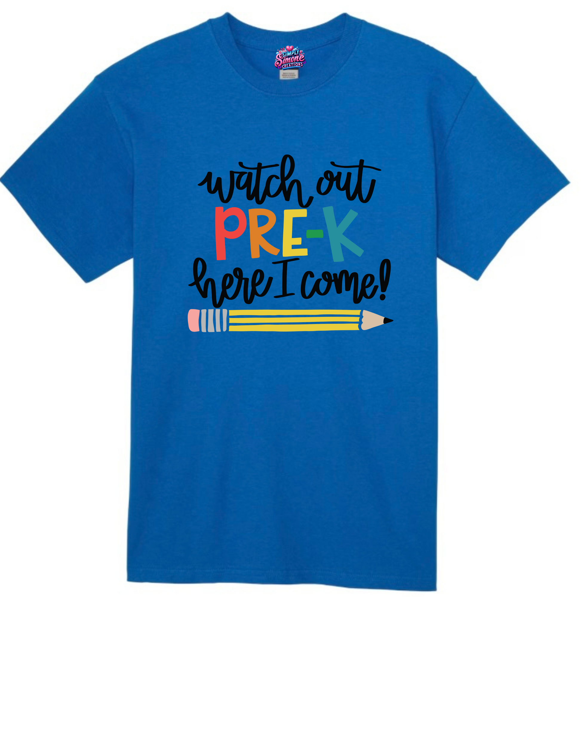 Look Out Pre-K, Here I Come! – Kids Back-to-School Shirt