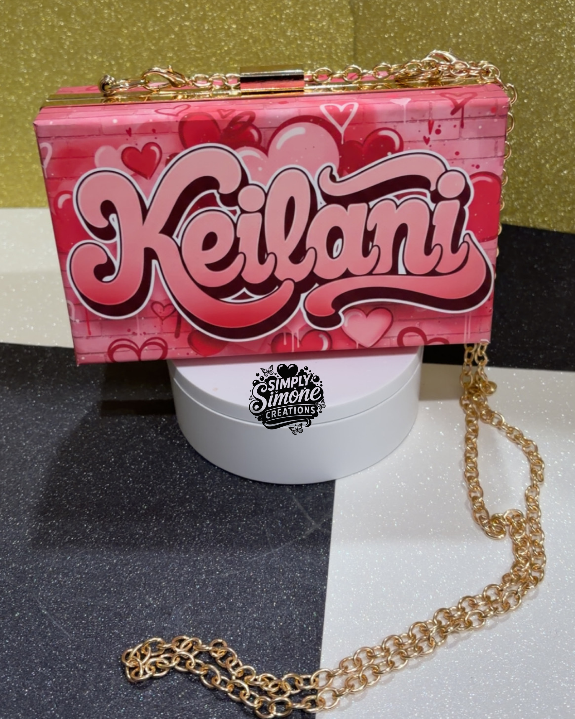 Custom Acrylic Purse-Double Sided