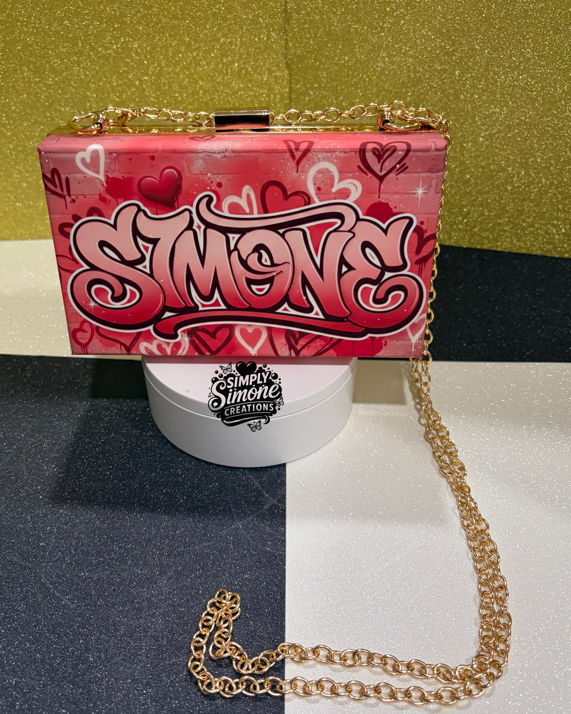 Custom Acrylic Purse-Double Sided