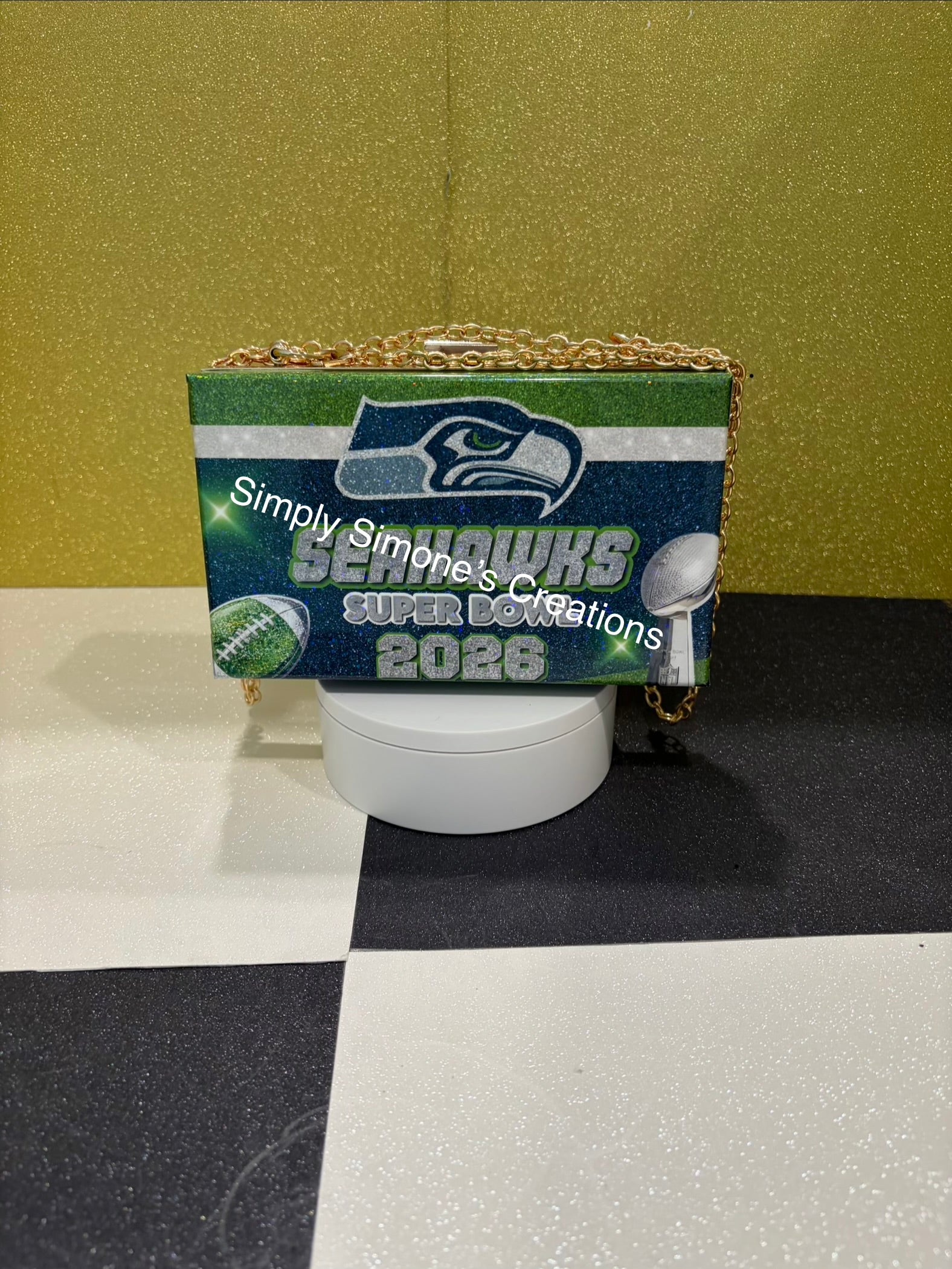 Custom Acrylic Purse-Double Sided