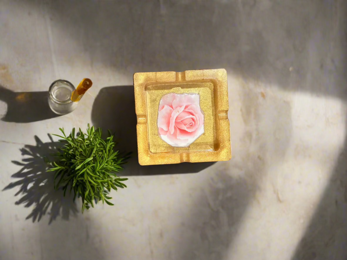 Custom Resin Home Ashtray – Personalized, Bold & Functional
