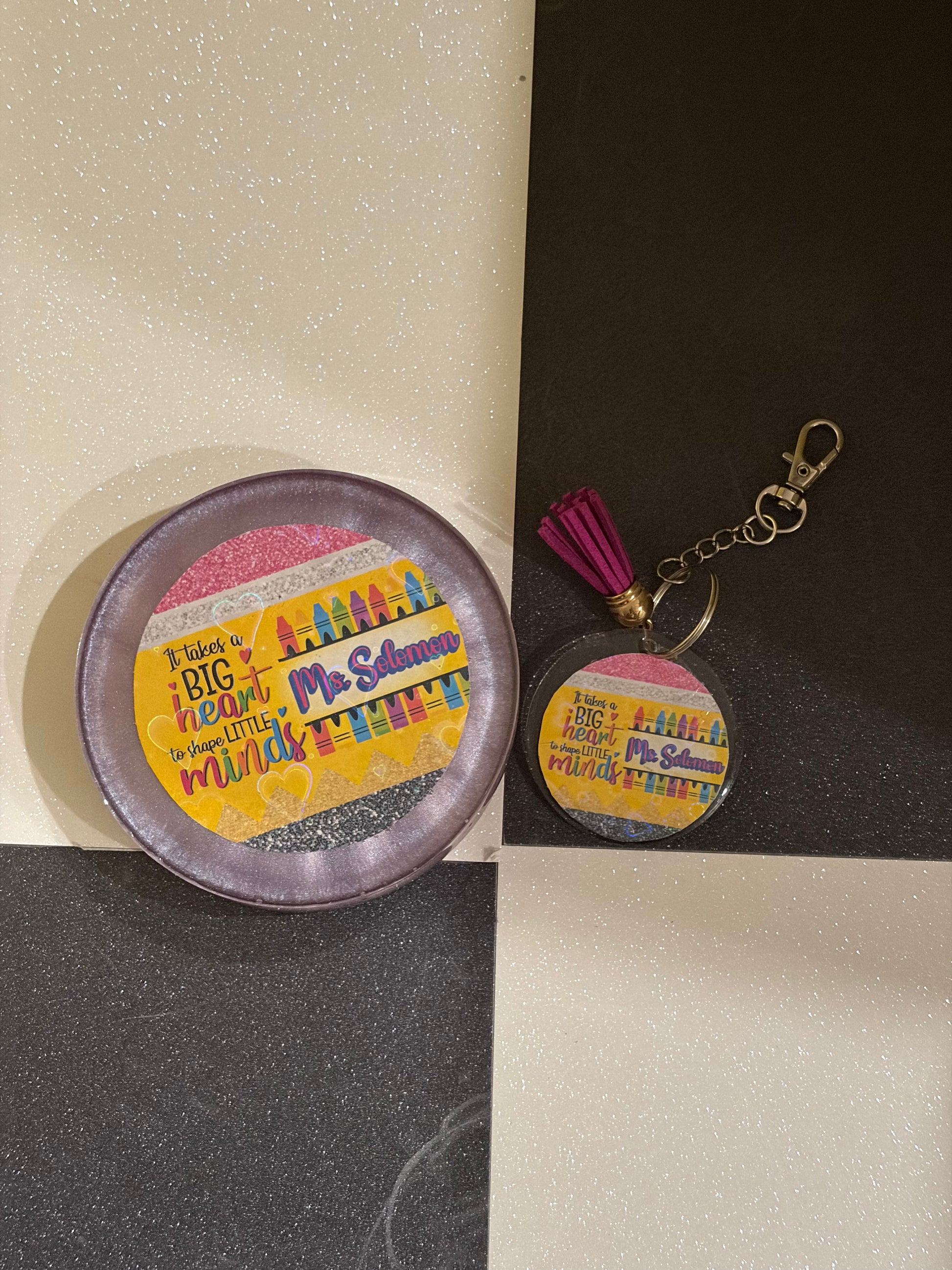 Custom Coaster & Paperweight – Durable, Functional & Profession-Inspired 💼✨ (1 coaster)